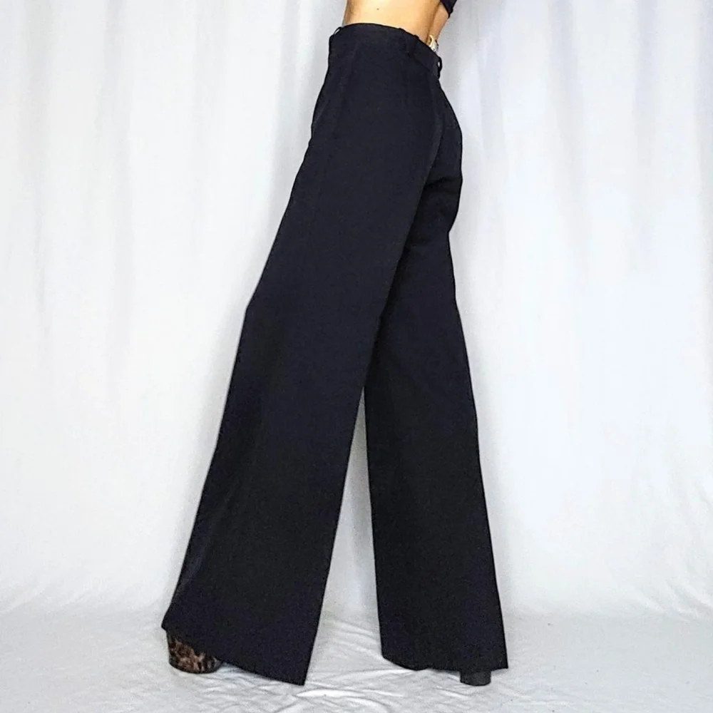 SOLD 70s bell bottom vintage trousers - Picture 2 of 7
